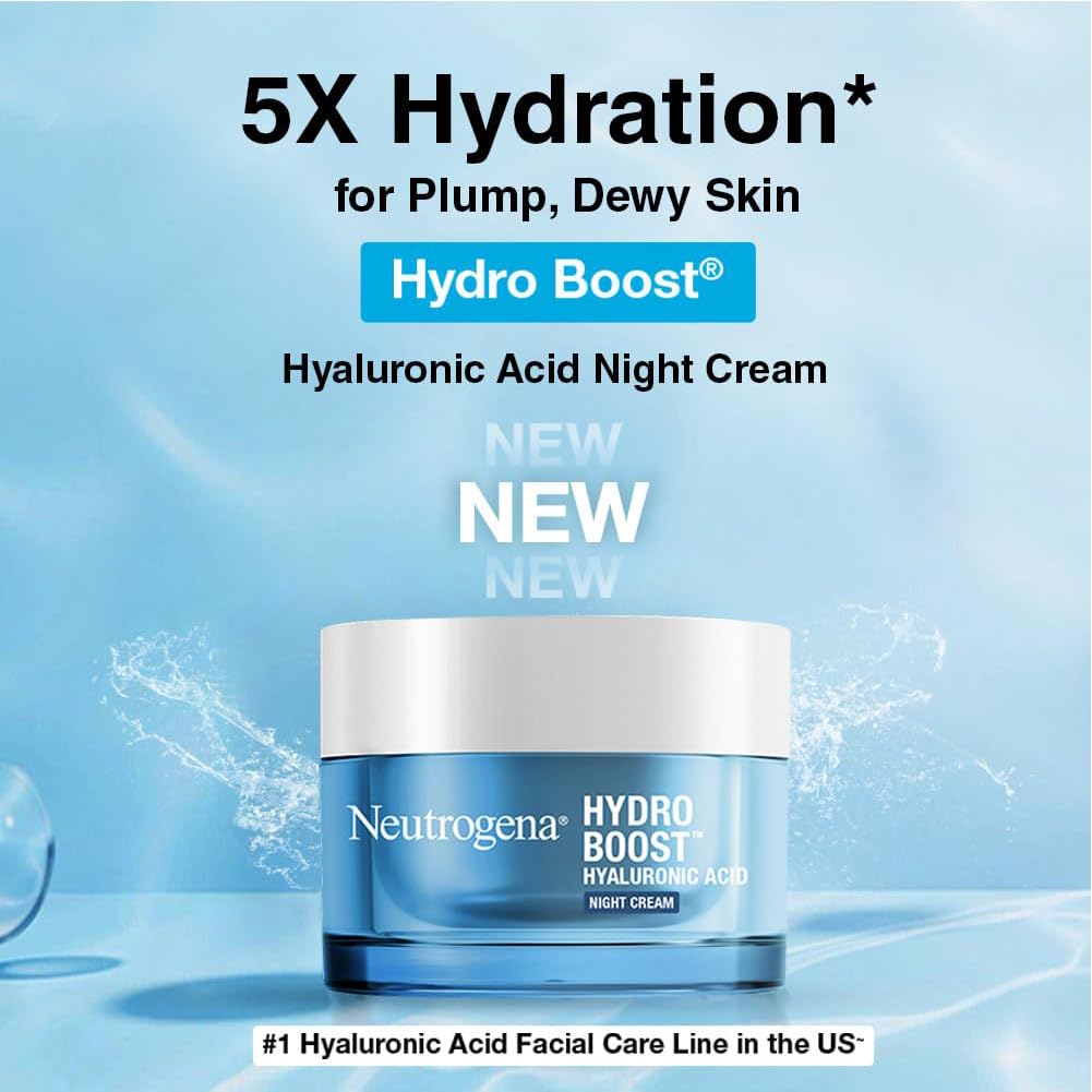 NEUTROGENA Hydrp Boost Hyaluronic Acid Night Cream 50g Neutrogena