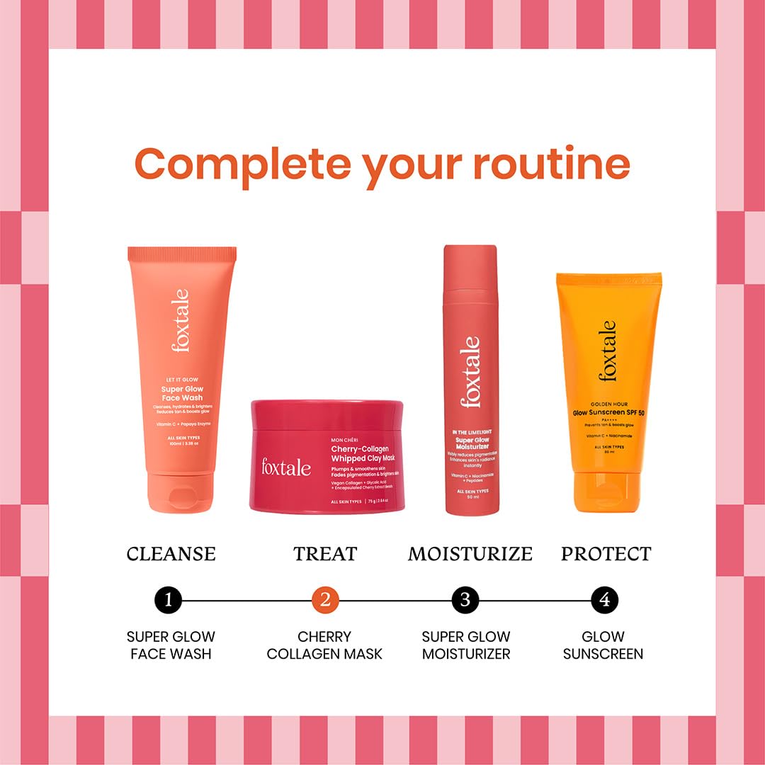 Foxtale Cherry-Collagen Whipped Clay Mask 75g FOXTALE