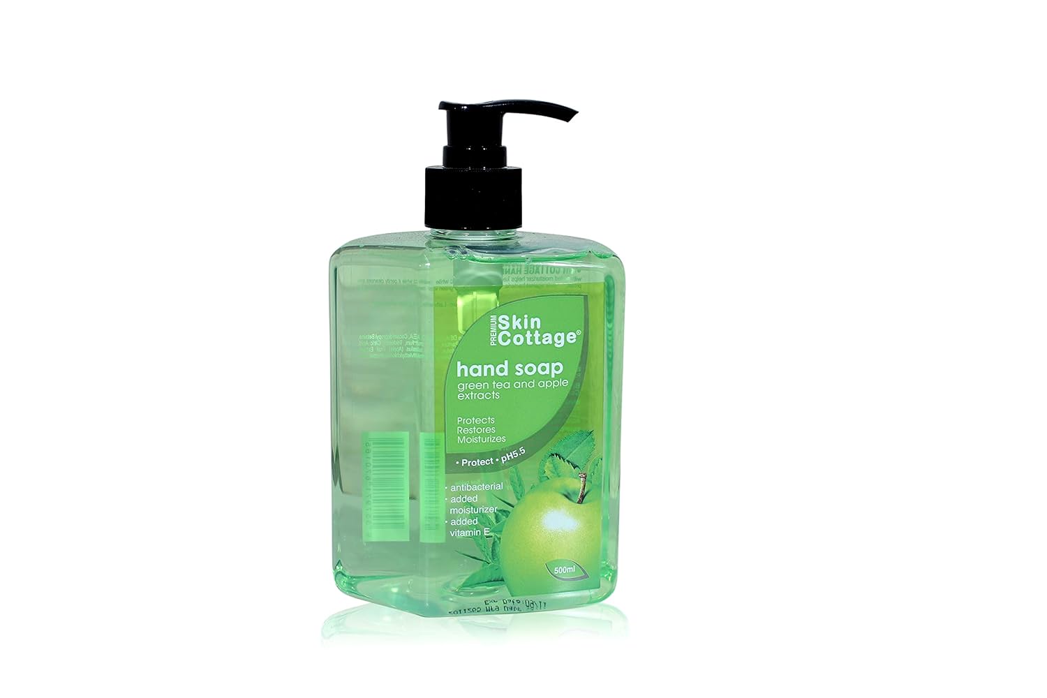 SKIN COTTAGE GREEN TEA & APPLE HAND 500ML SKIN COTTAGE