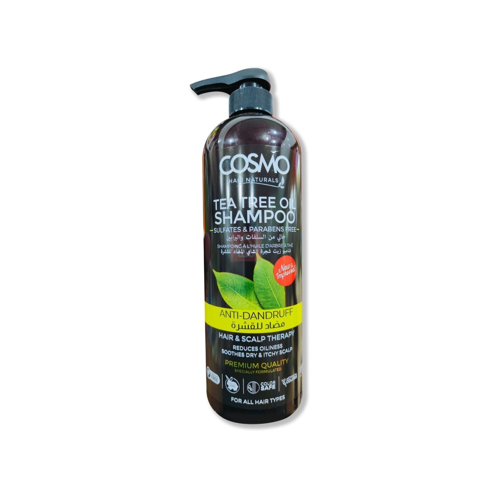 COSMO Tea Tree Oil Anti- Danduuff Shampoo 1000ML cosmo