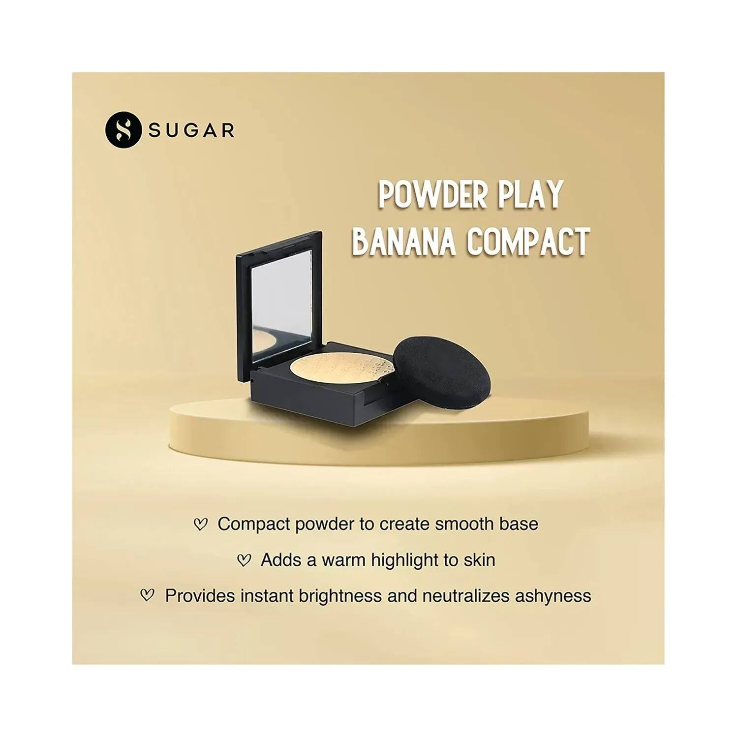 SUGAR Powder Play Banana  Compact BC 6g SUGAR