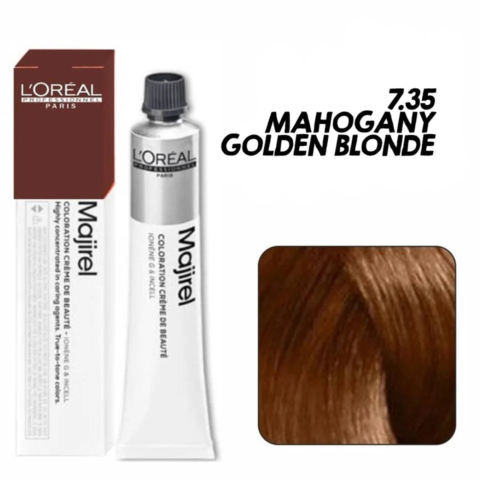 Loreal Pro 7.35 Majirel Mohagany Golden Blond Loreal Paris