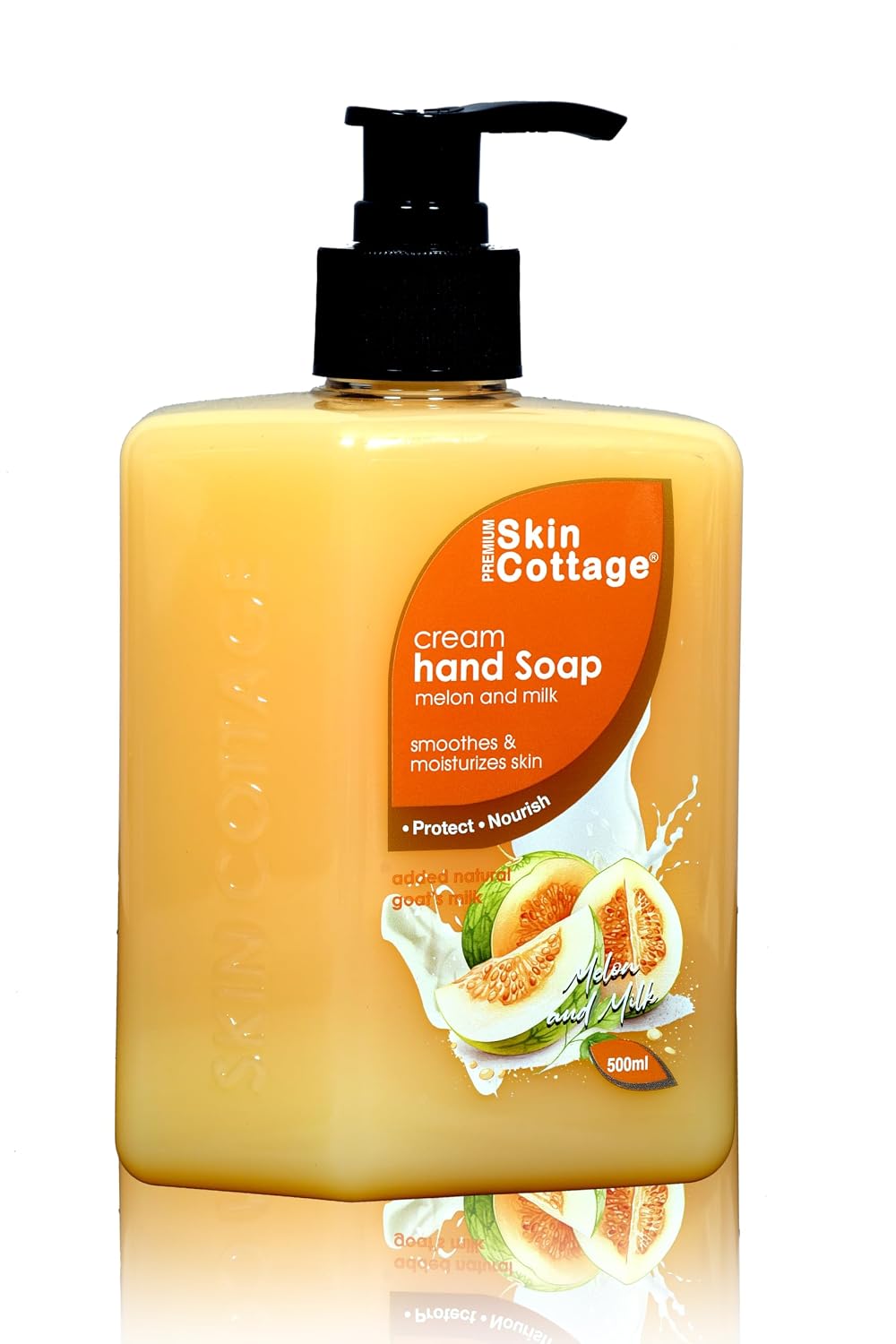 SKIN COTTAGE CREAM HAND SOAP MELON AND MILK - 500ML SKIN COTTAGE