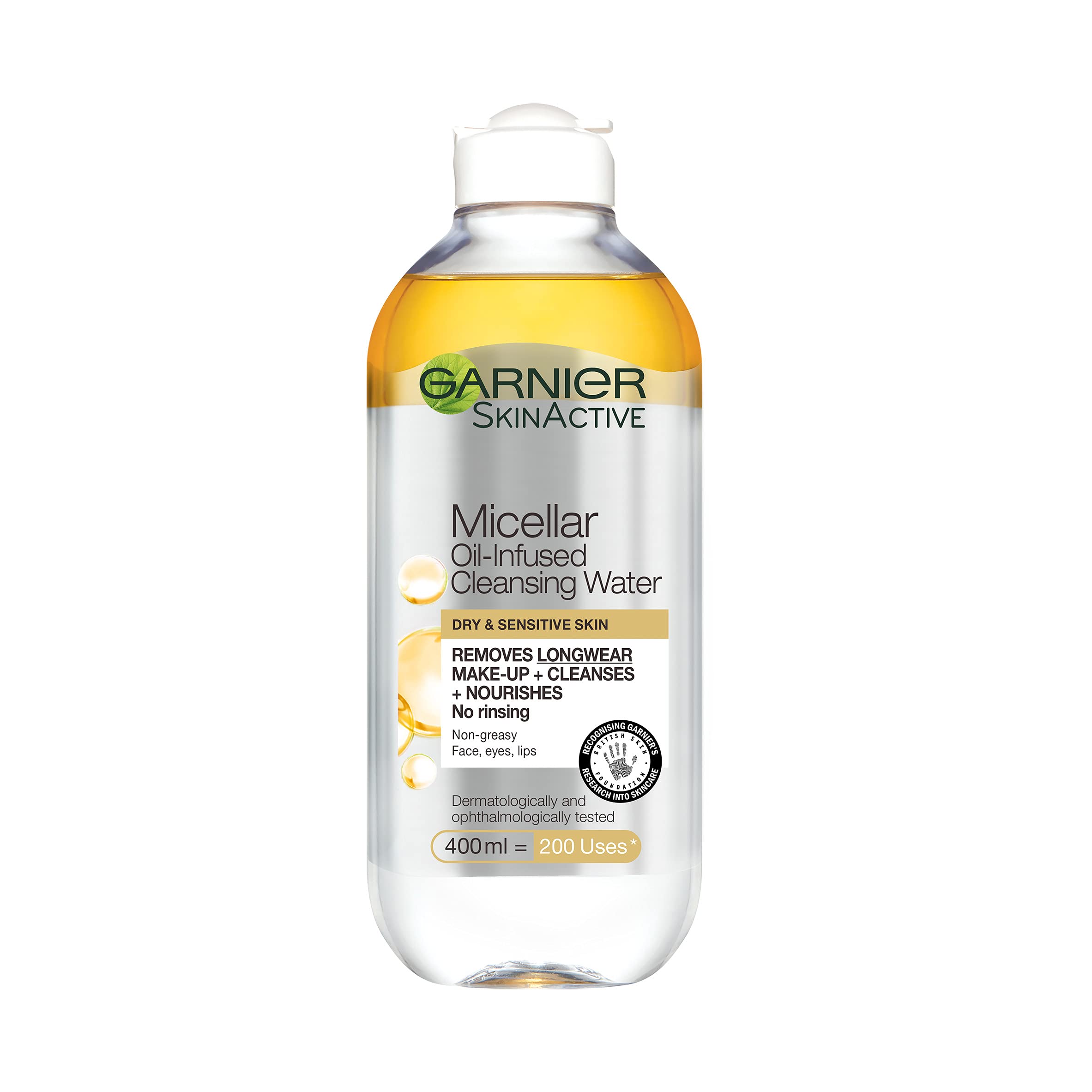 Garnier Skin Naturals, Micellar Oil-Infused Cleansing Water, 125ml Garnier