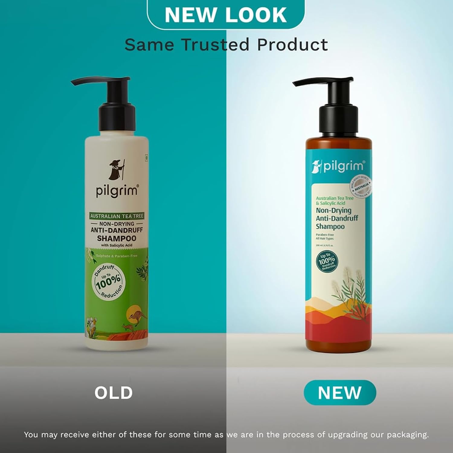 Pilgrim Australian Tea Tree Non-Drying Anti-Dandruff Shampoo 200ml Pilgrim