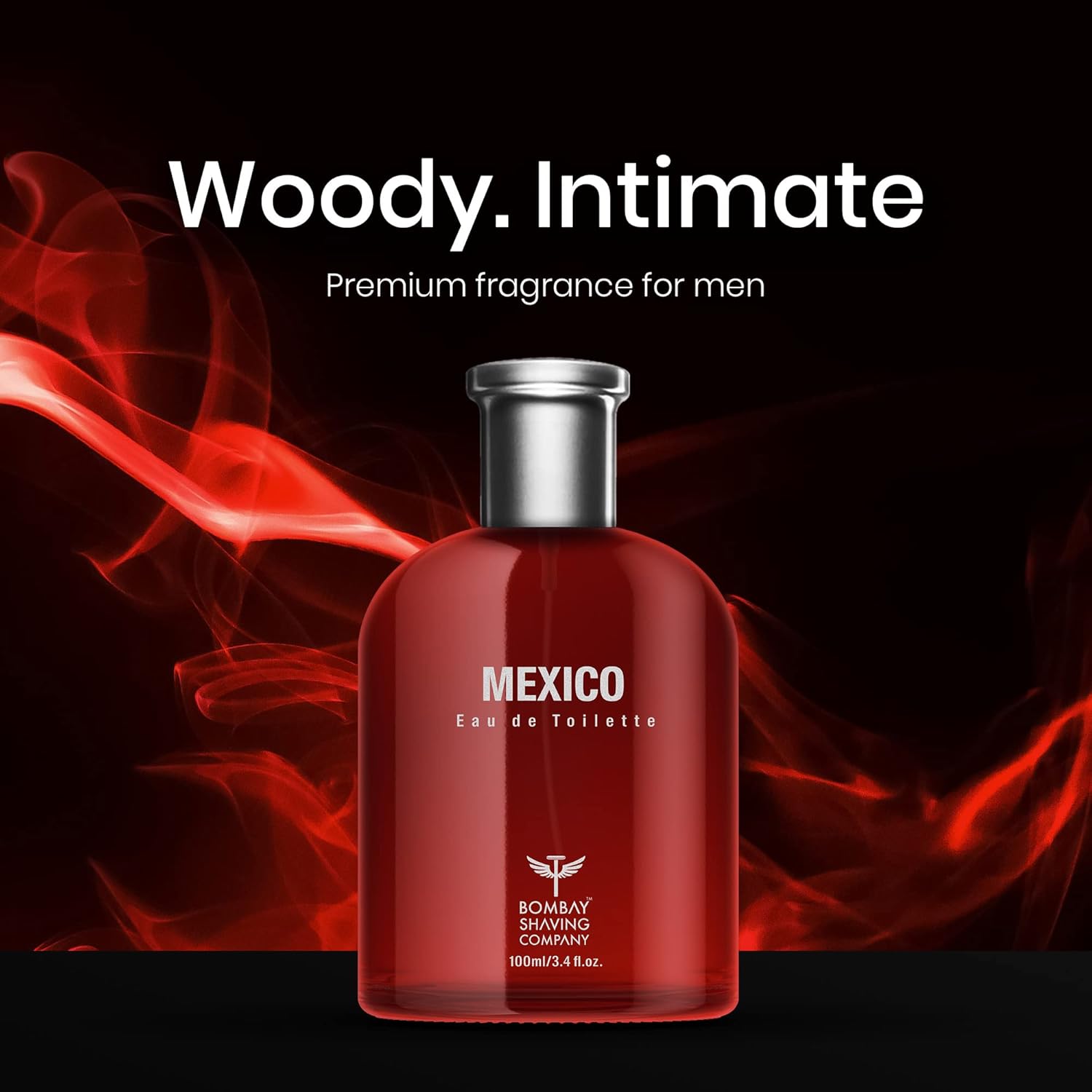 Bombay Shaving Company Perfum For Unisex| Mexico Premium Fragrances For Men 100ml | Perfume for men long lasting smell |Pack of 1 (100 ml (Pack of 1)) Beauty Bumble