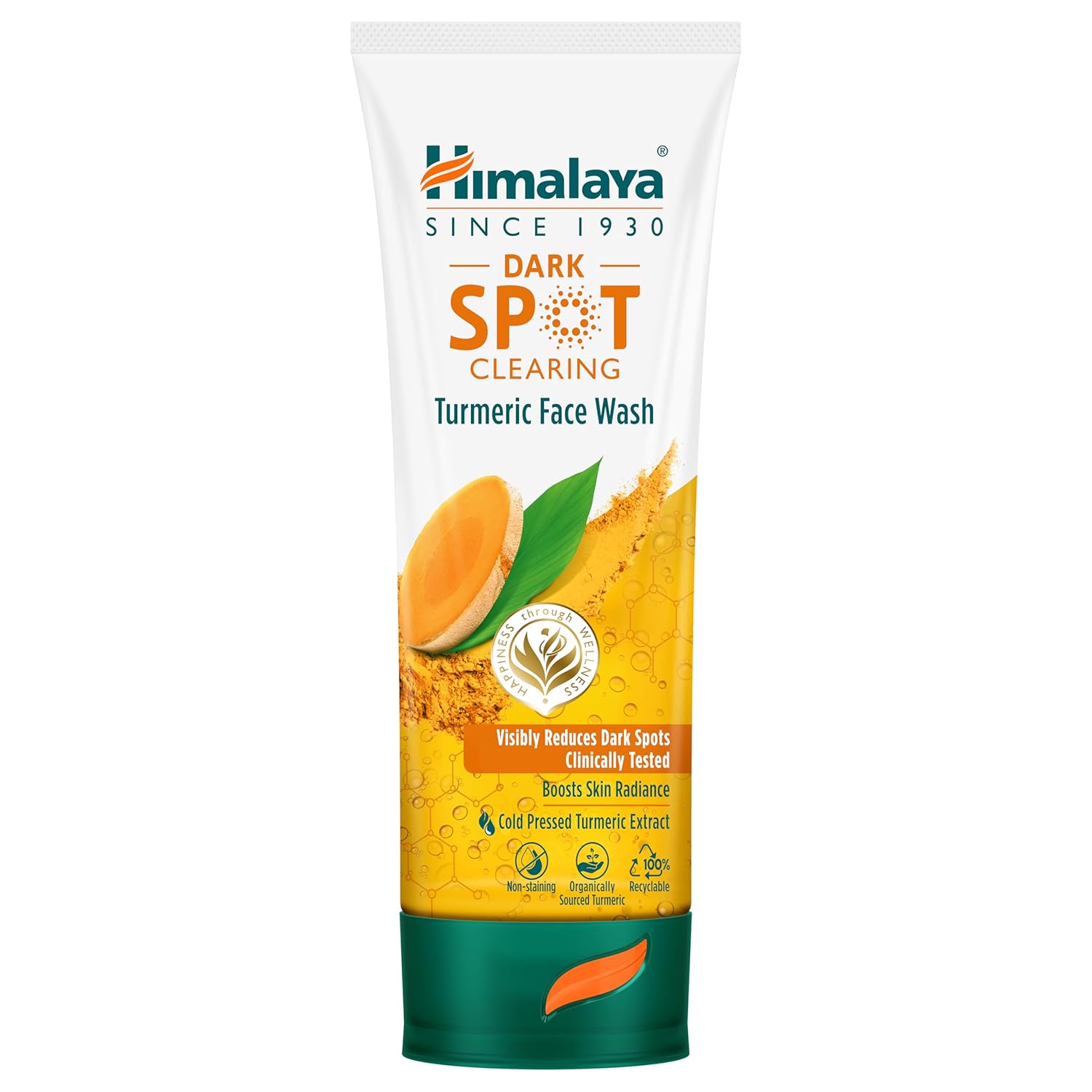 Himalaya Dark Spot Clearing Turmeric Face Wash 100ml Himalaya
