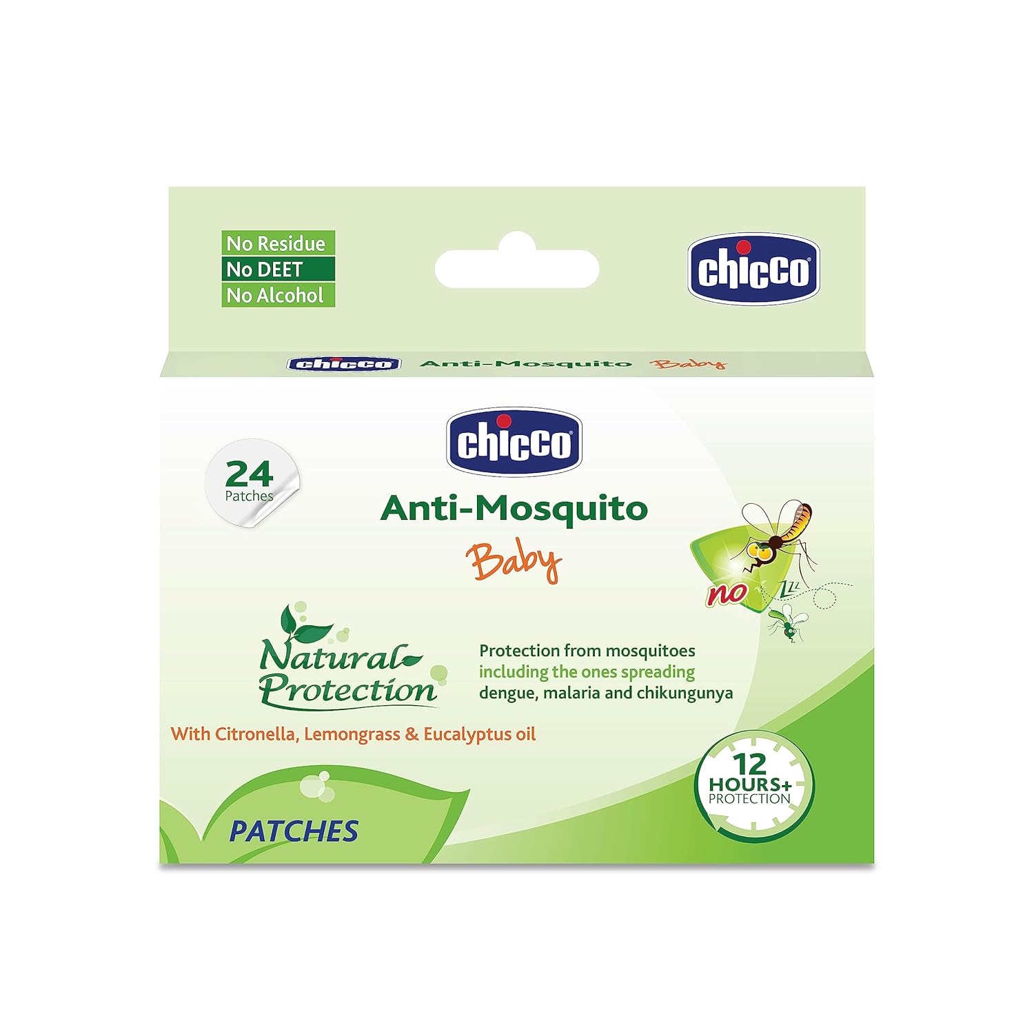 Chicco Anti-Mosquito Baby Patches -  24 Patches Chicco
