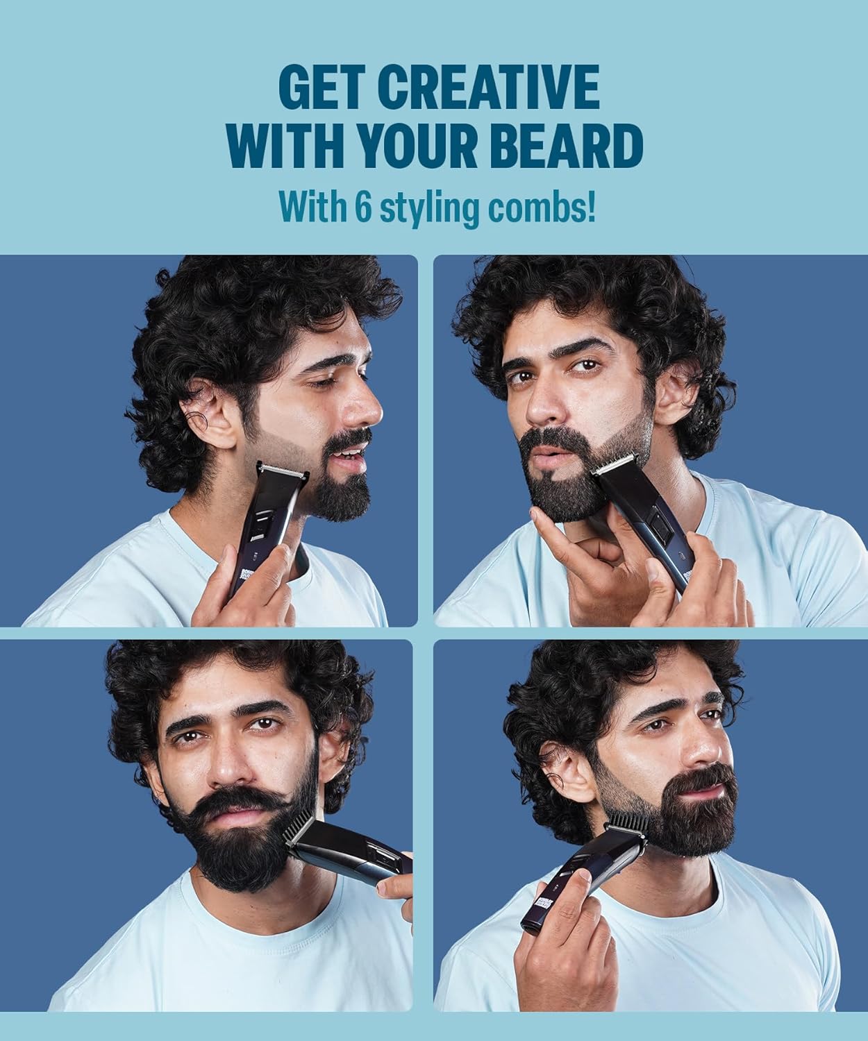 Bombay Shaving Company 11 in 1 Trimmer Men | All in One Full Body Trimmer for Men | 90 Min Charge time | 90 mins run time | Hair, Ear, Beard, Body, Nose Trimmer for Men | Type C charging | Power Groomer (New Model) Beauty Bumble