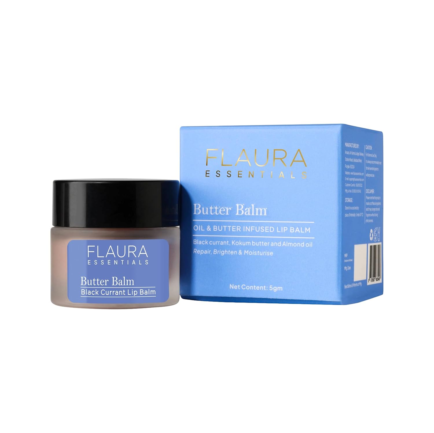 FLAURA Butter Balm (Black currant) 5gm Flaura