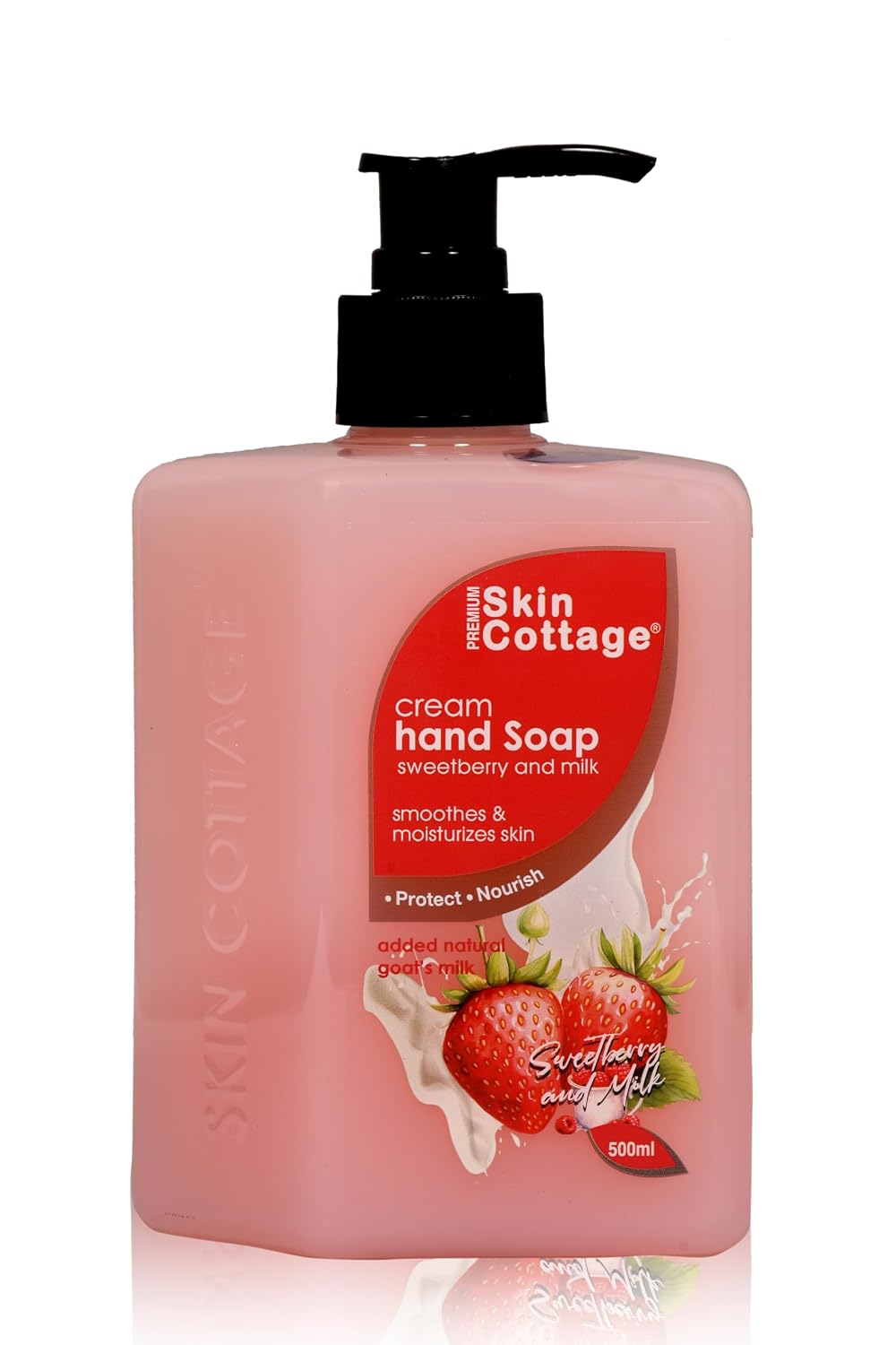 SKIN COTTAGE CREAM HAND SOAP SWEETBERRY - 500ML SKIN COTTAGE