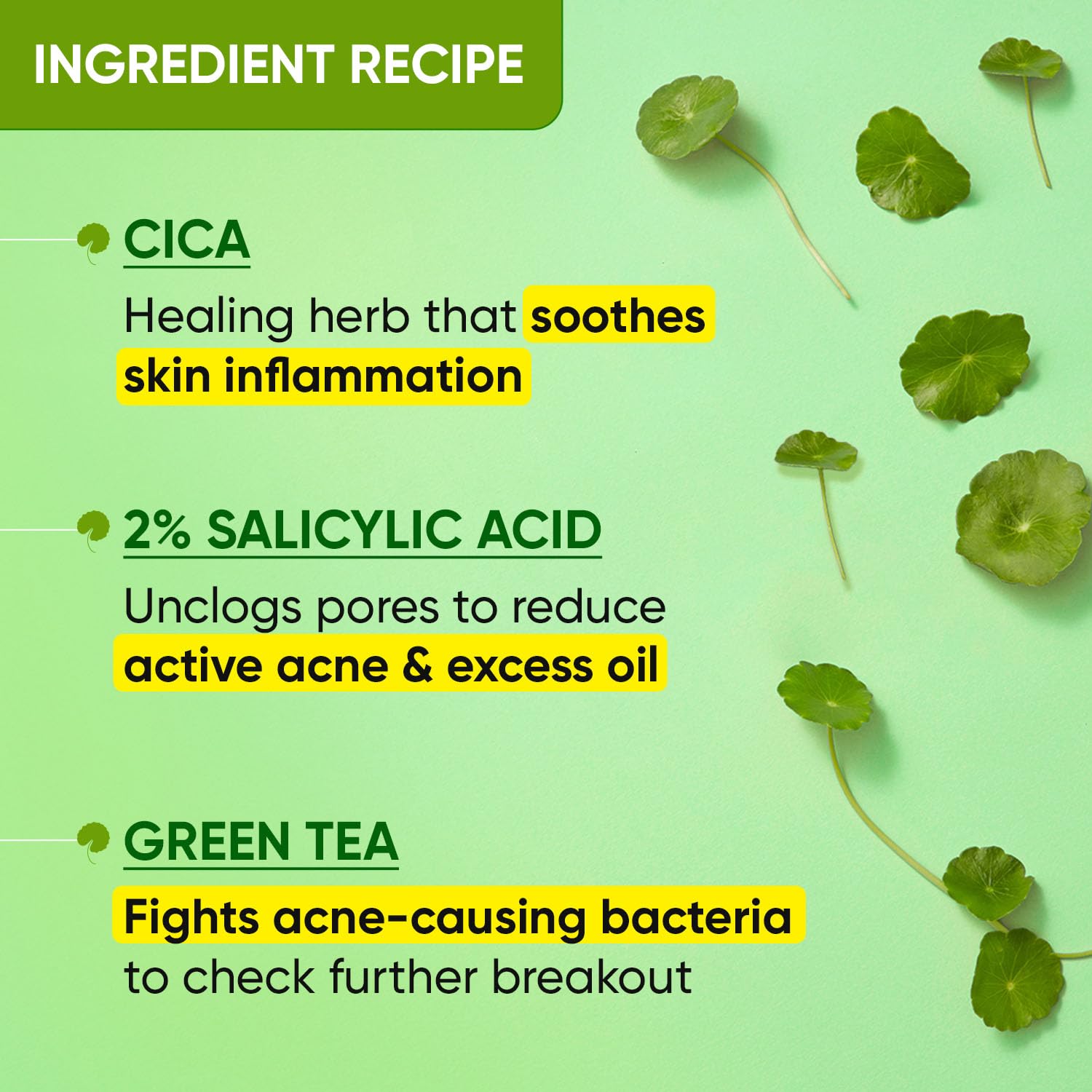 Dot & Key Skincare | Cica Calming Blemish Clearing Gel Face Wash 100Ml Dot & Key