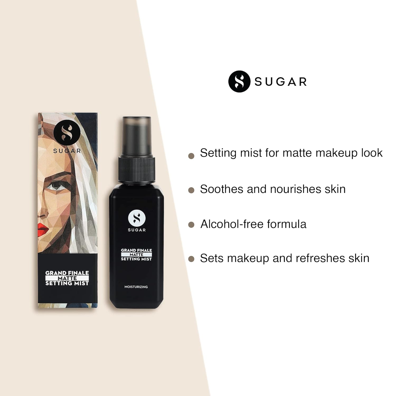 SUGAR Grand Final Matte Setting Mist ml SUGAR