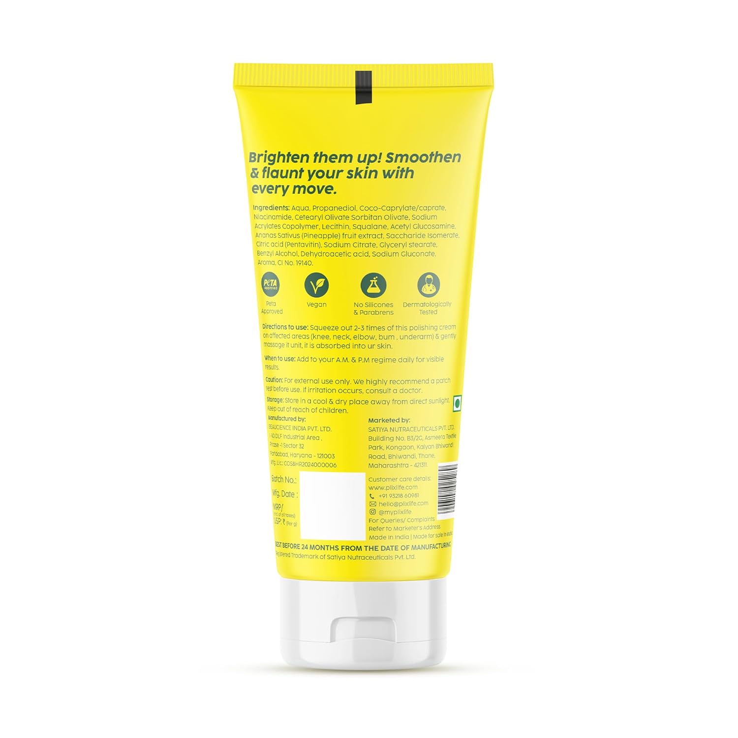 Plix Pineapple Soft & Smooth Juicy Scrub, 50g PLIX