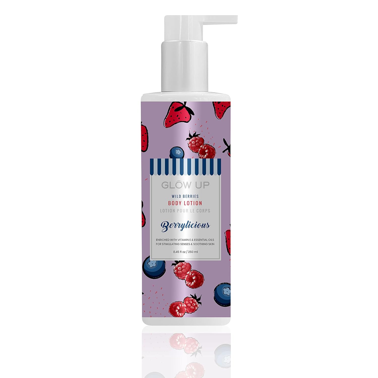 Glow Up Wild Berries Body Lotion 250ml Glow Up