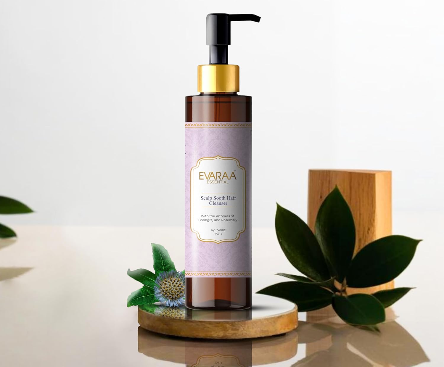 Evaraa Essential Scalp Sooth Hair Cleanser 200 ml - Moisturizing Scalp Cleanser | Soothing Hair Wash | Calming Scalp Shampoo' Beauty Bumble