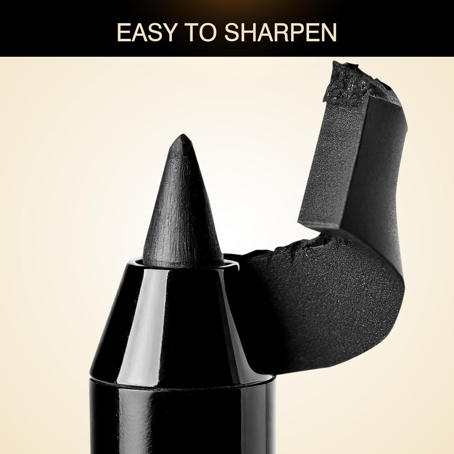 Auric Intensiv Kajal Pencil (1.2g) I Long Lasting, Water Proof, Smudge Proof, Hypoallergenic, Easy-to-apply I Ophthalmologically Tested I (Charcoal Black) BEAUTY BUMBLE