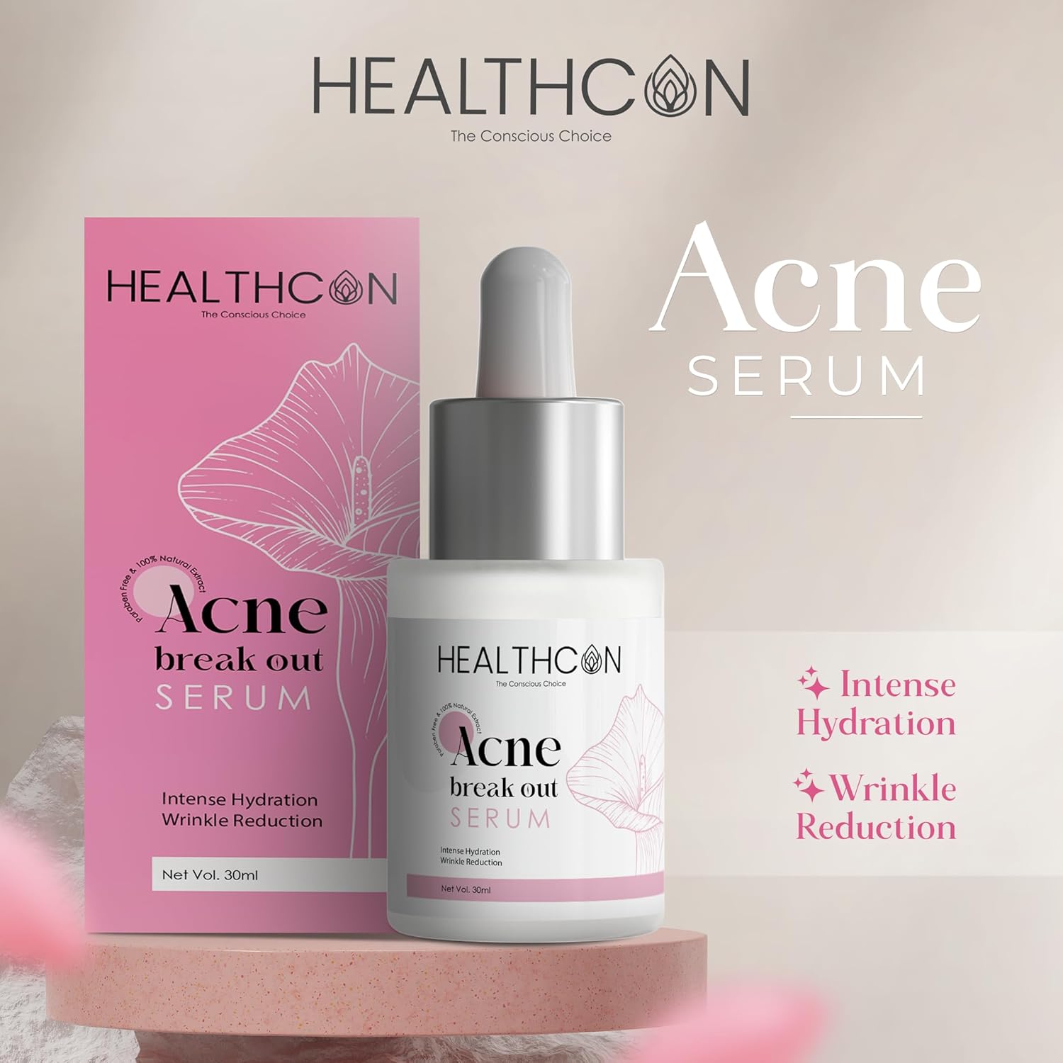 HEALTHCON Acne Elixir Serum – 30 ml Beauty Bumble