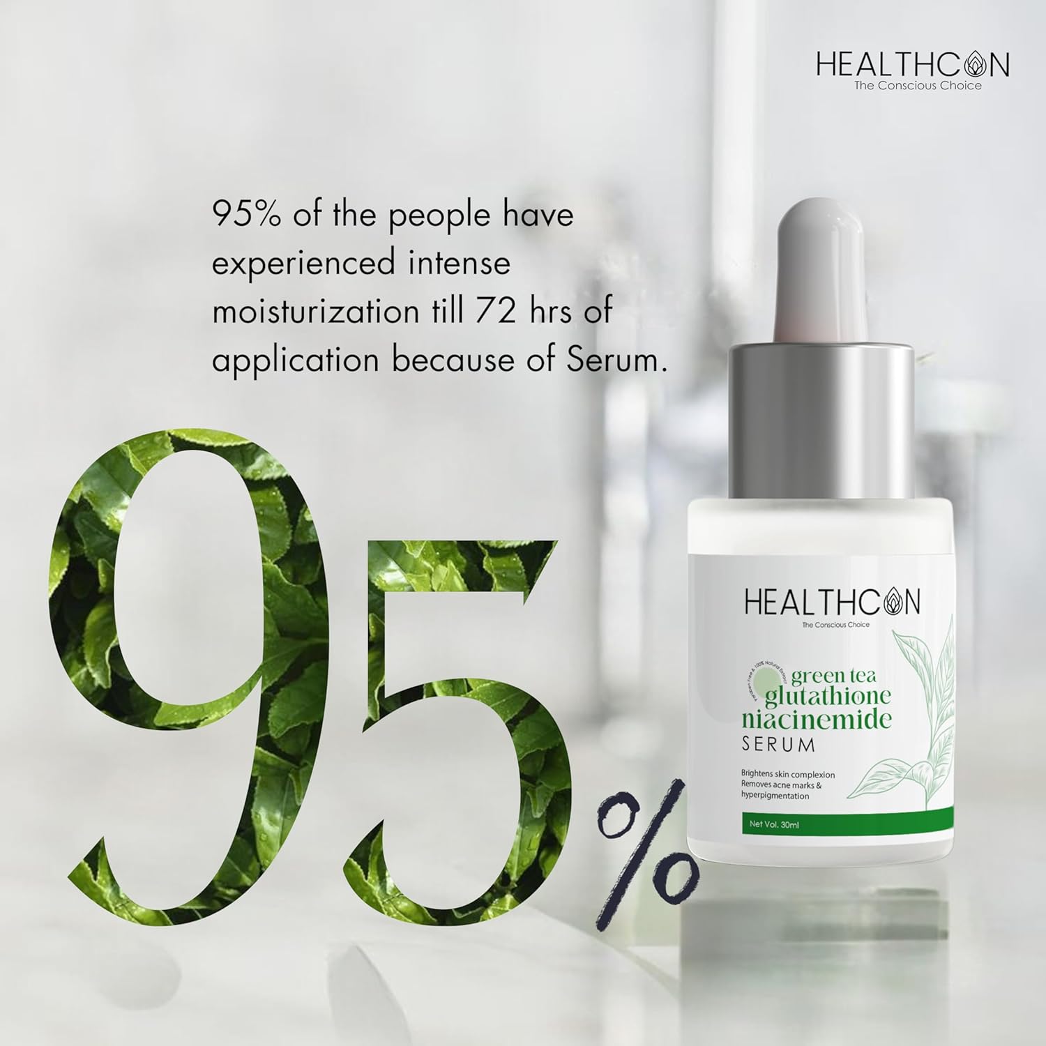 Healthcon Green Tea Glutathione Serum 30ML Beauty Bumble