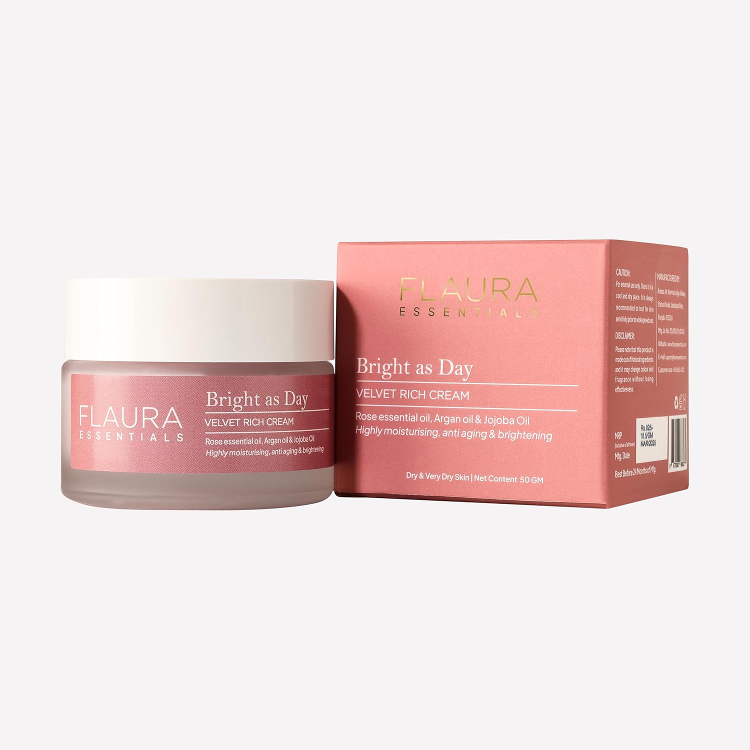 FLAURA ESSENTIALS RASPBERRY DREAM BODY BUTTER 100ML Flaura