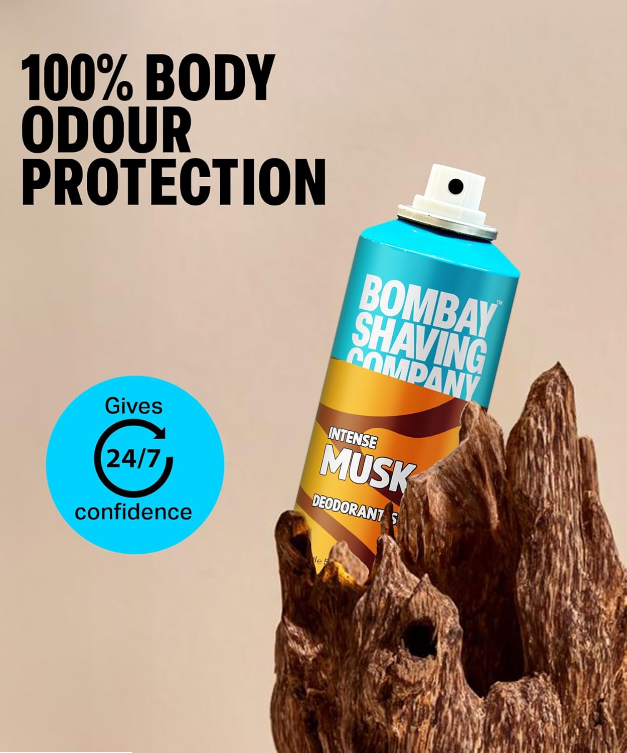 Bombay Shaving company Deodorant Spray - Musk 150ml Beauty Bumble