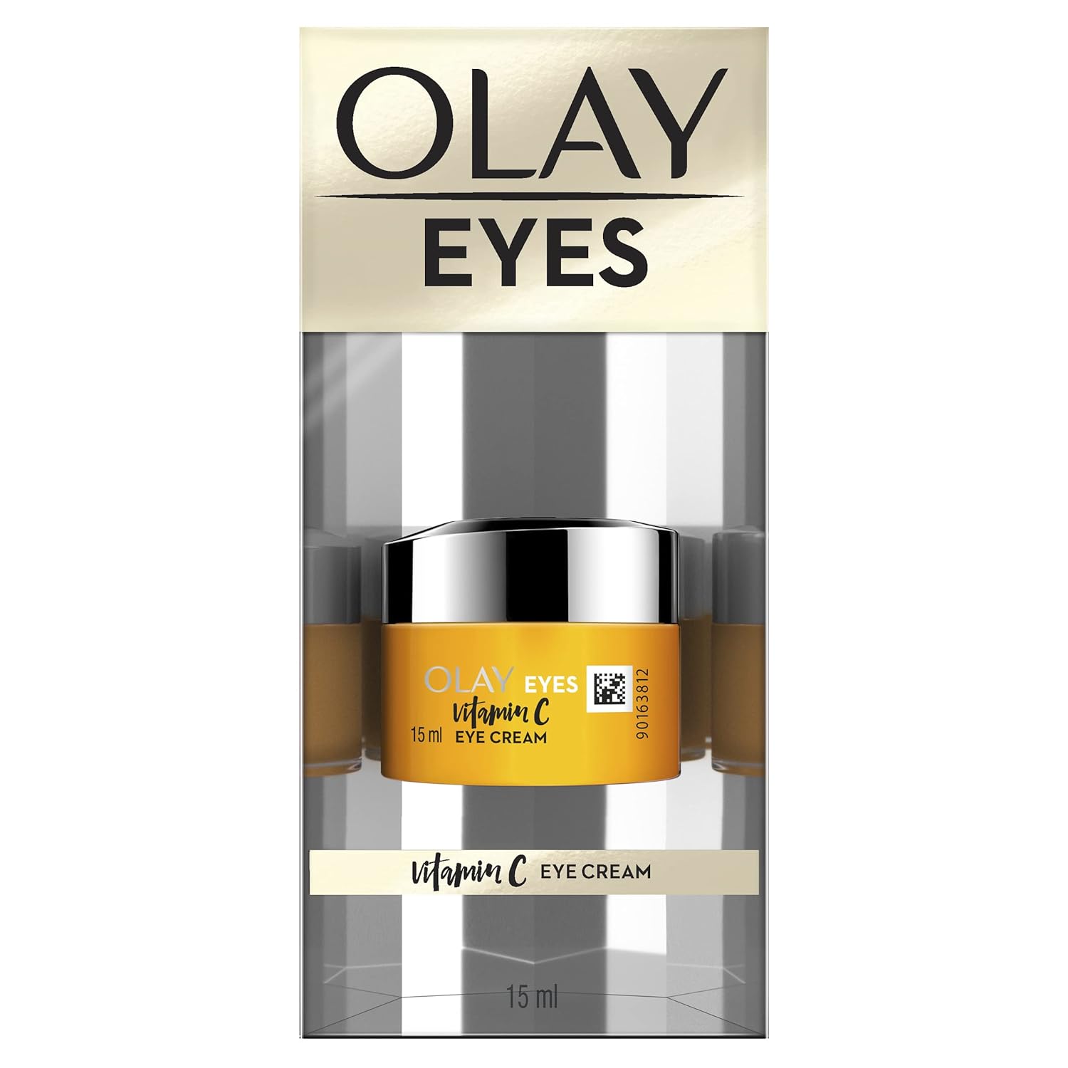 olay eye cream | Reduces Dark Circle, Wrinkles and Puffiness | With Peptides and Niacinamide | Normal, Oily, Dry & Combination Skin l Paraben & Sulphate free | 15ml (Vitamin c) Olay
