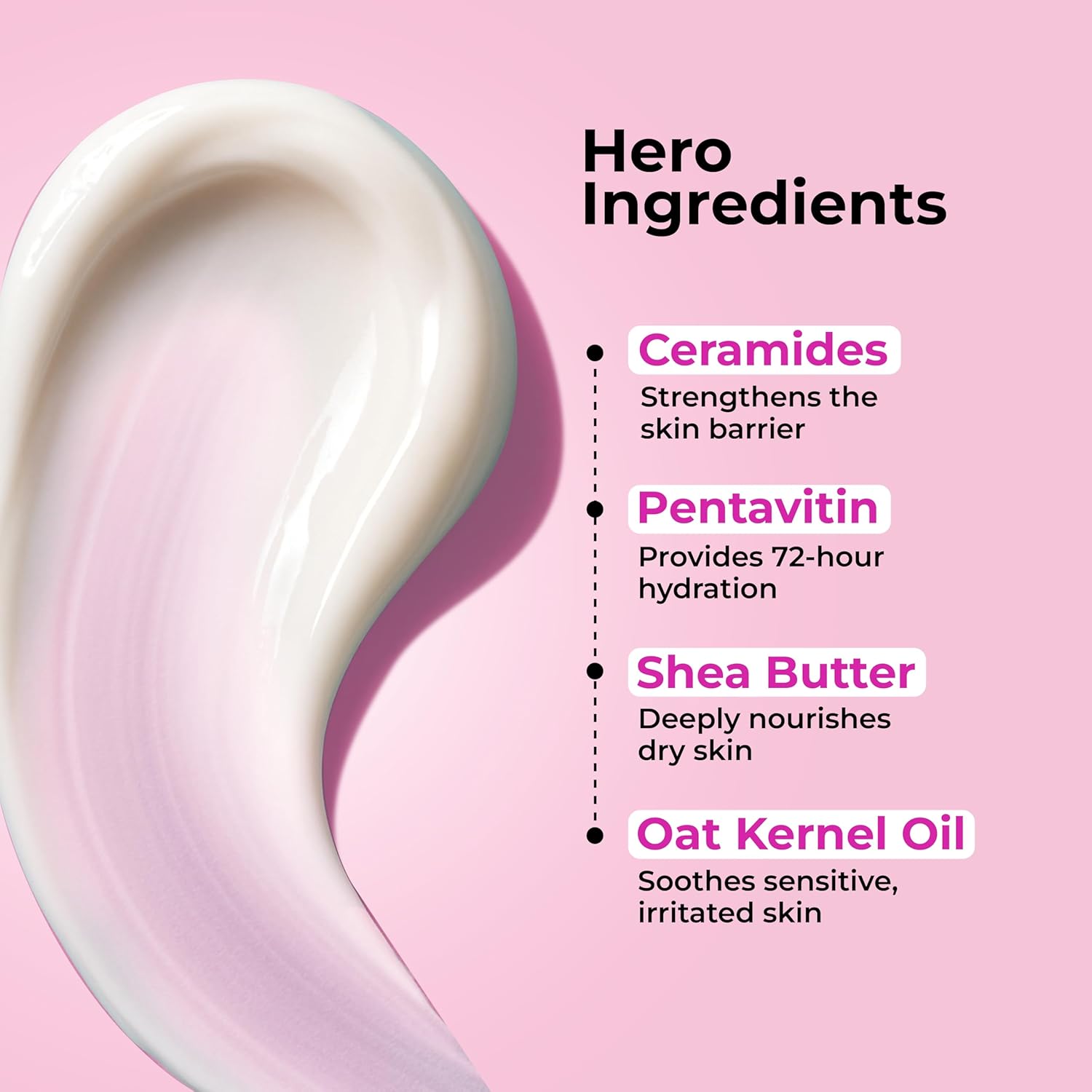 Hula Hoop Ultra Nourishing Body Lotion by Foxtale | Ceramides + Pentavitin™ + Shea Butter | Deeply Hydrates, Repairs Skin Barrier & Softens Skin | Fast-Absorbing, Non-Greasy | 200ml FOXTALE