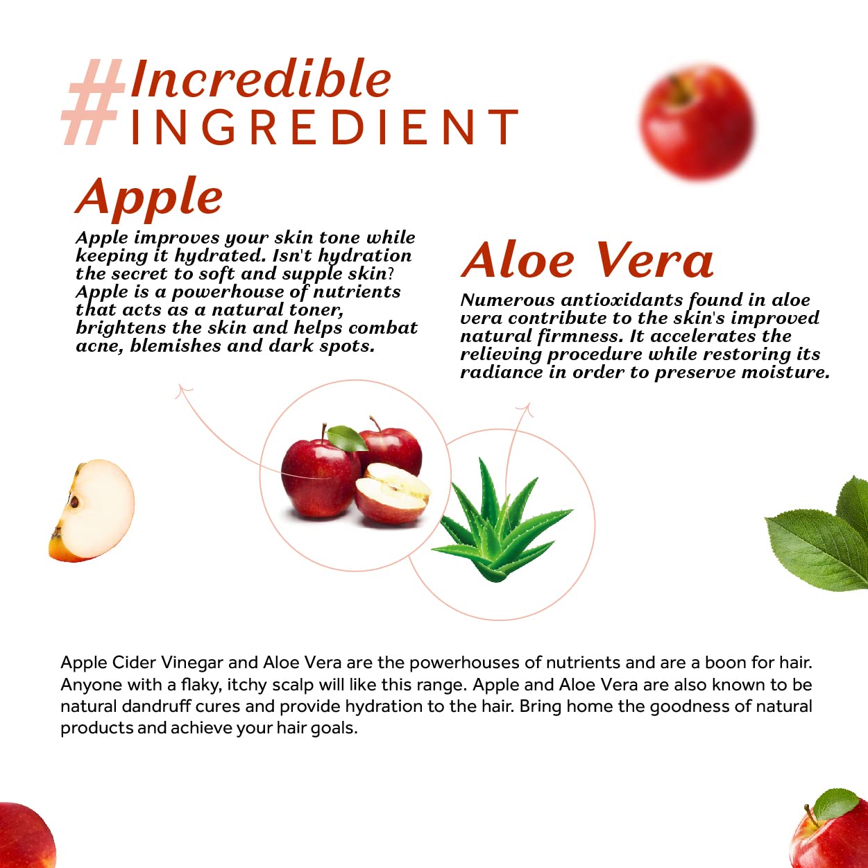 Atulya Apple Cider Vinegar Foaming Face Wash for Blackheads Removal 100ML Atulya