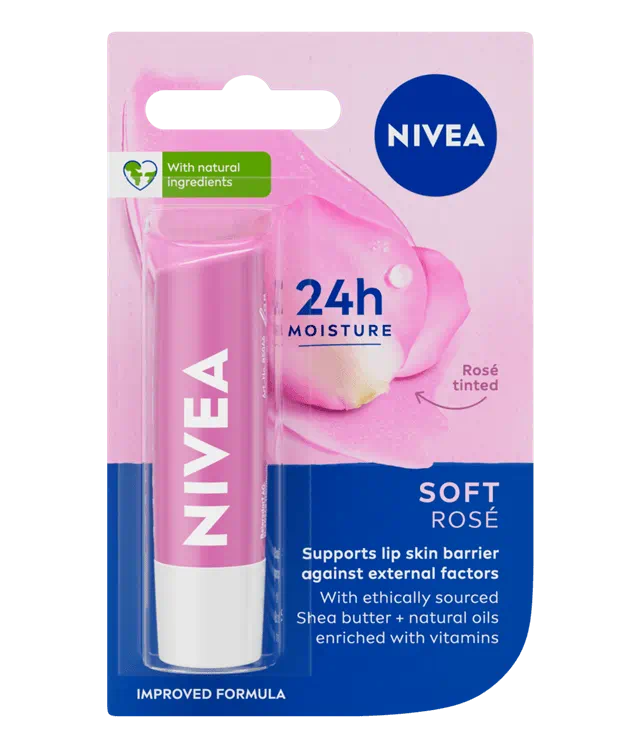 NIVEA Soft Rose Lip Balm 4.8gm NIVEA