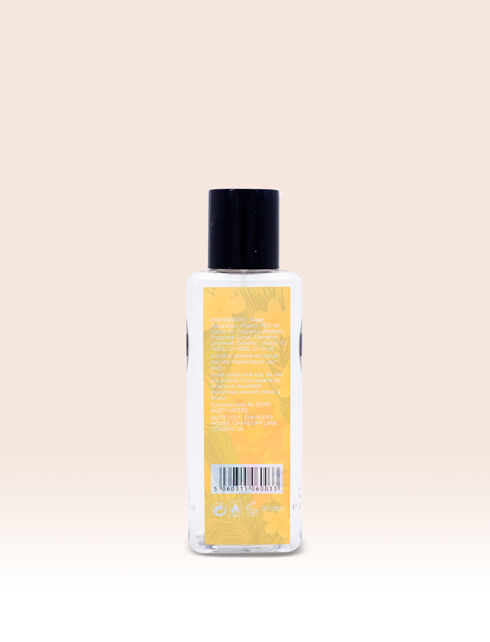 Dear Body Beach Love Fragrance Mist Brume Parfumee 250ml Dear Body