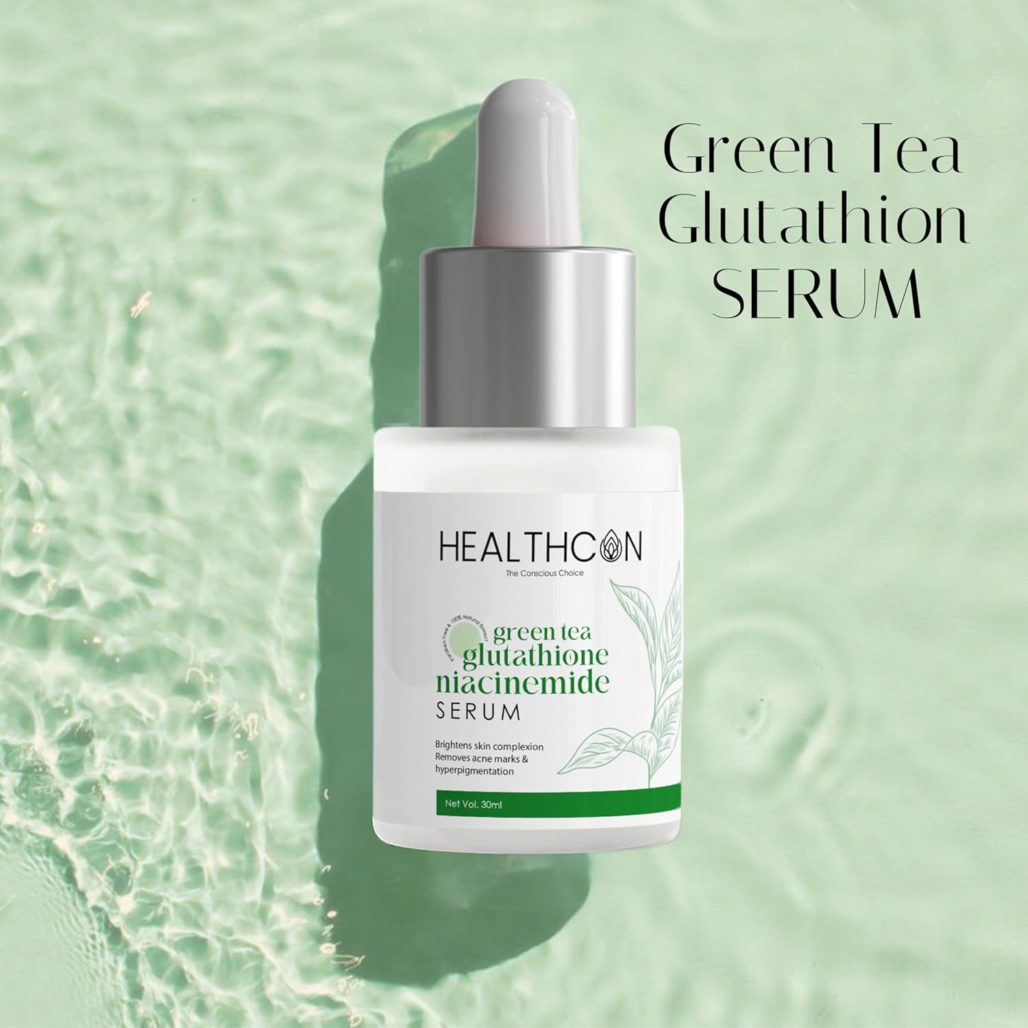 Healthcon Green Tea Glutathione Serum 30ML Beauty Bumble