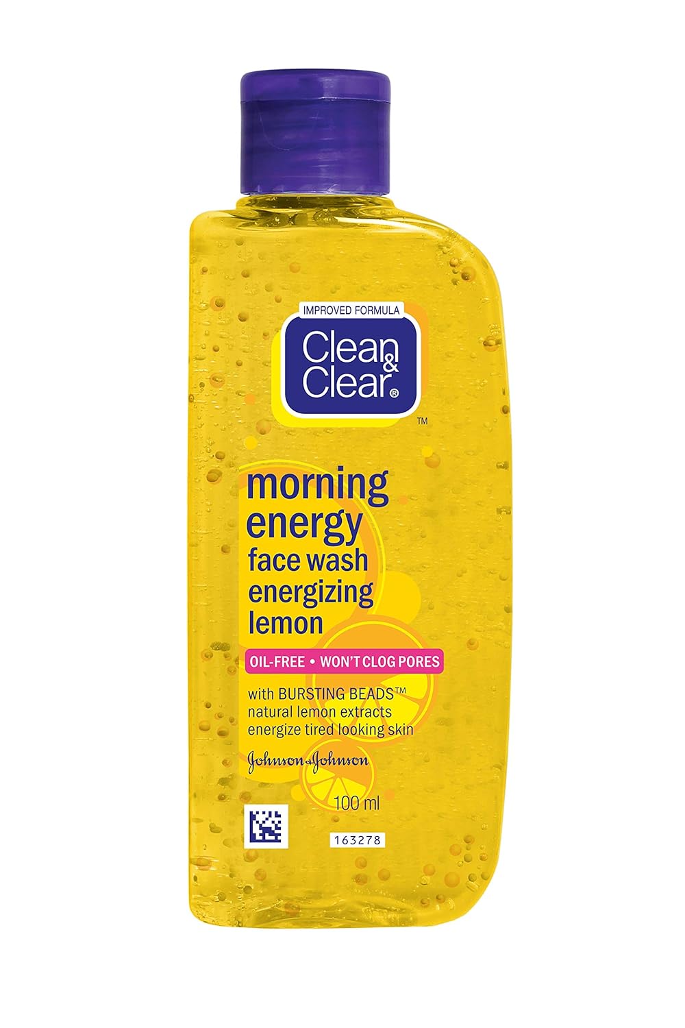 Clean & Clear Morning Energy Lemon Fresh Face Wash, 100 ml CLEAN & CLEAR