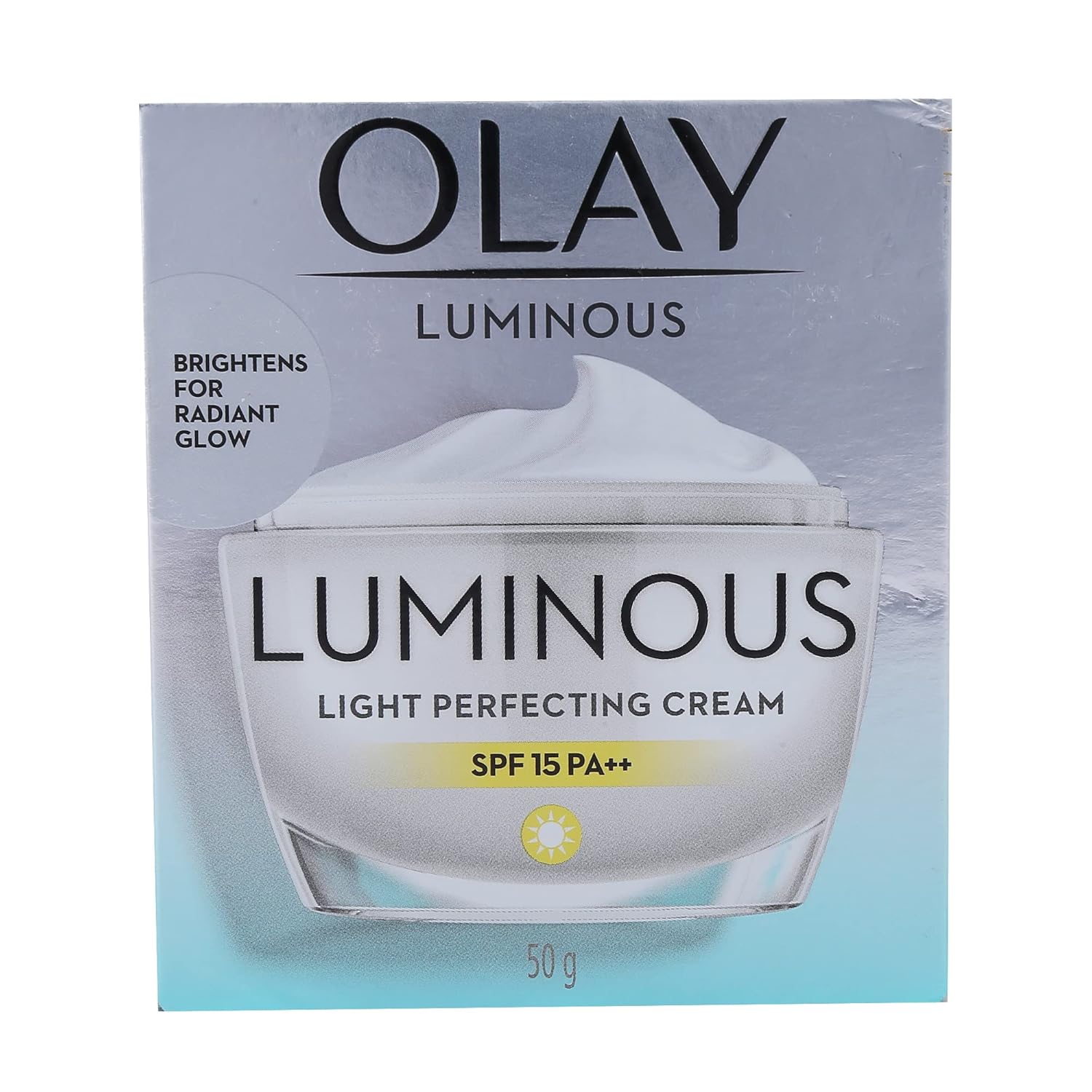 Olay Lumnous Day Cream |with 99% pure Niacinamide & SPF 24 |gives pearl like radiance & healthy glow from inside with UV Protection |Suitable for Normal, Dry, Oily & Combination skin |50 gm Olay