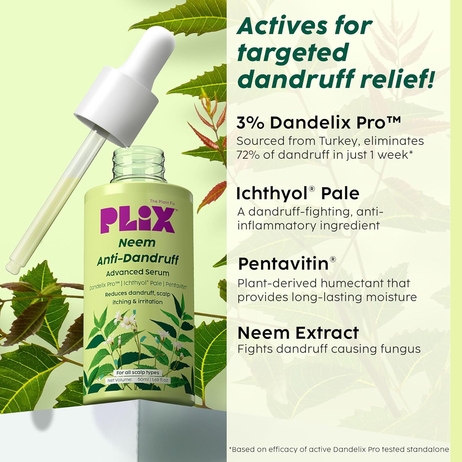 Plix Neem Anti-Dandruff Advanced Serum50ml PLIX