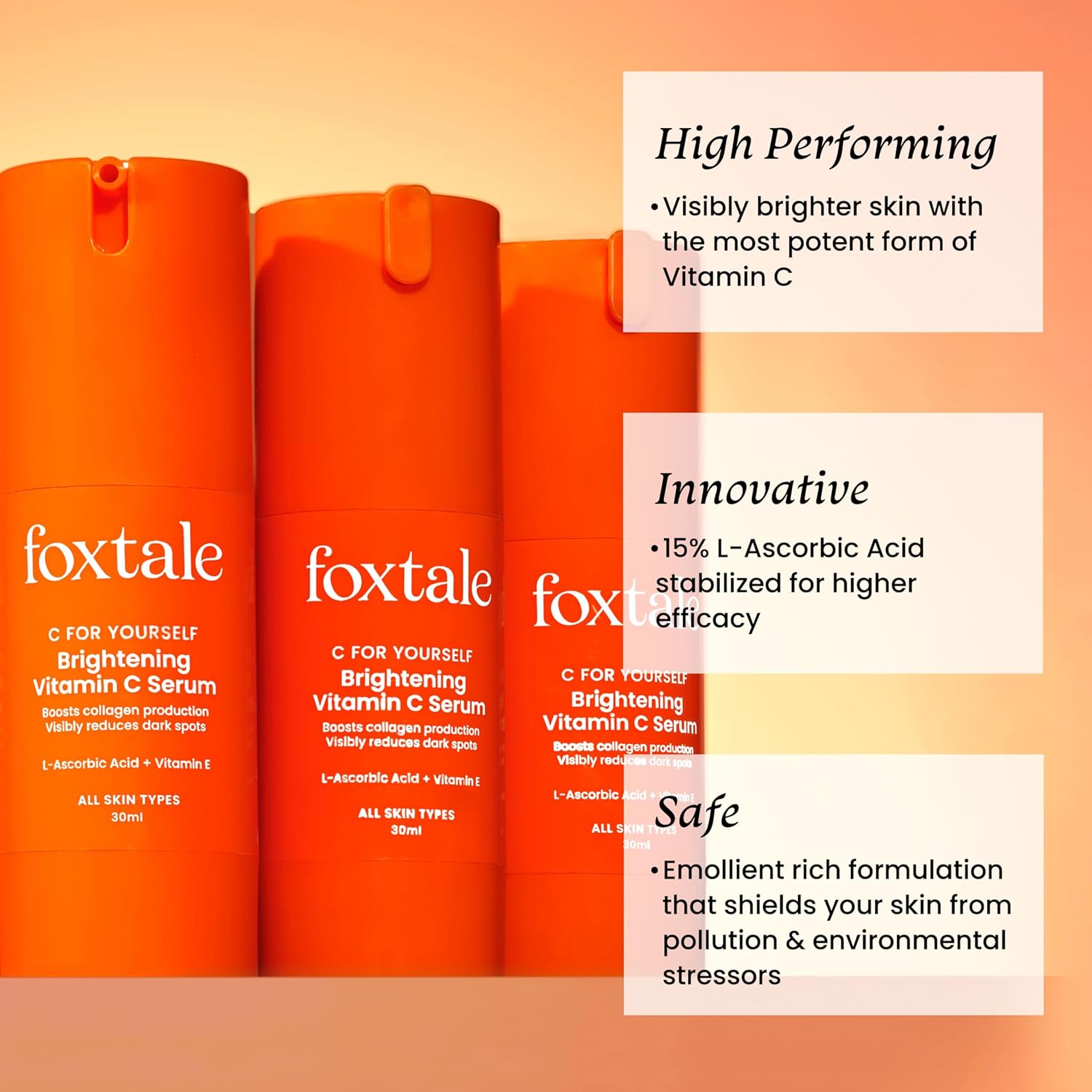 FOXTALE Brightening | Vitamin C Serum 30ML FOXTALE