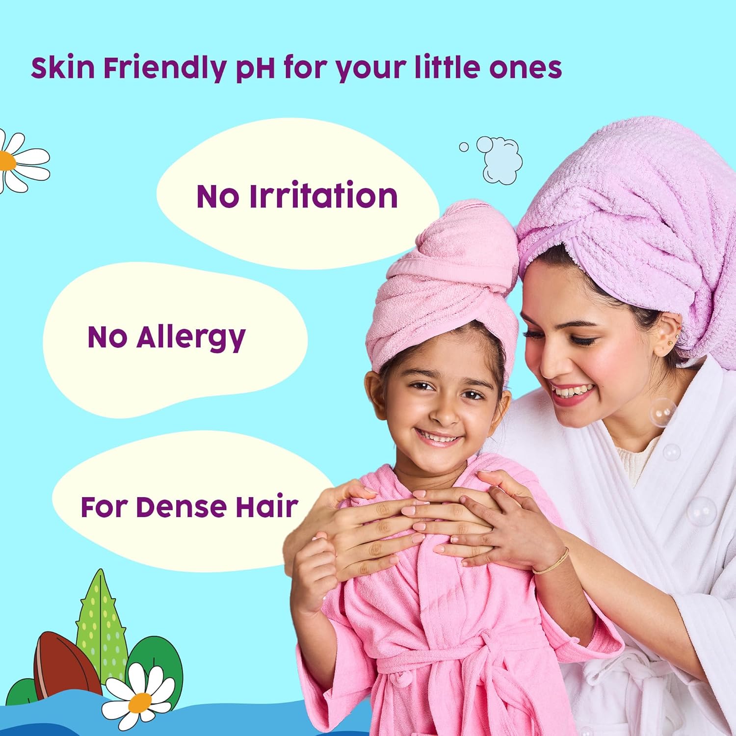 PLIX - THE PLANT FIX Happy Hair Gentle Shampoo for gentle cleansing | Nourished & soft hair | soothes the scalp | moringa seed oil, argan oil & aloe vera | daily use | for 2 years & above kids Beauty Bumble