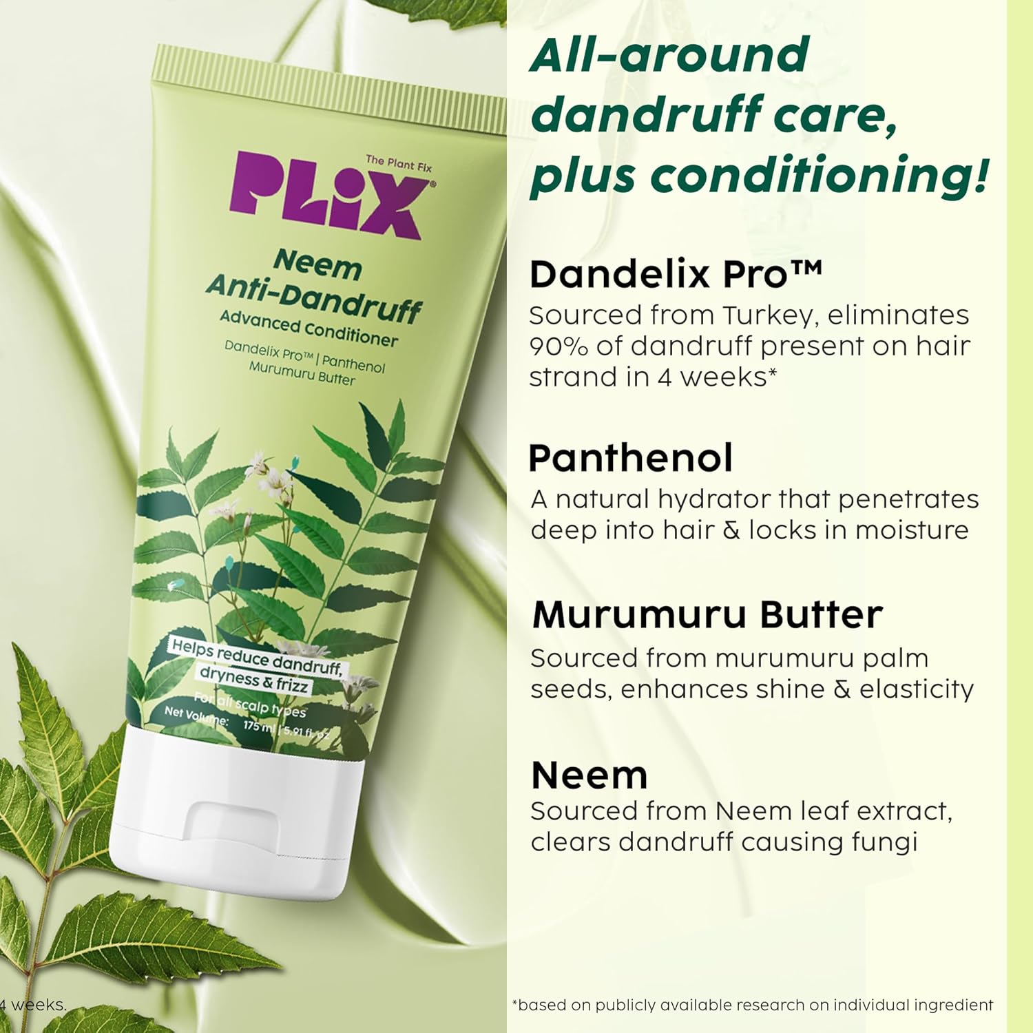 Plix Neem Anti-Dandruff Advanced Conditioner 175ml PLIX