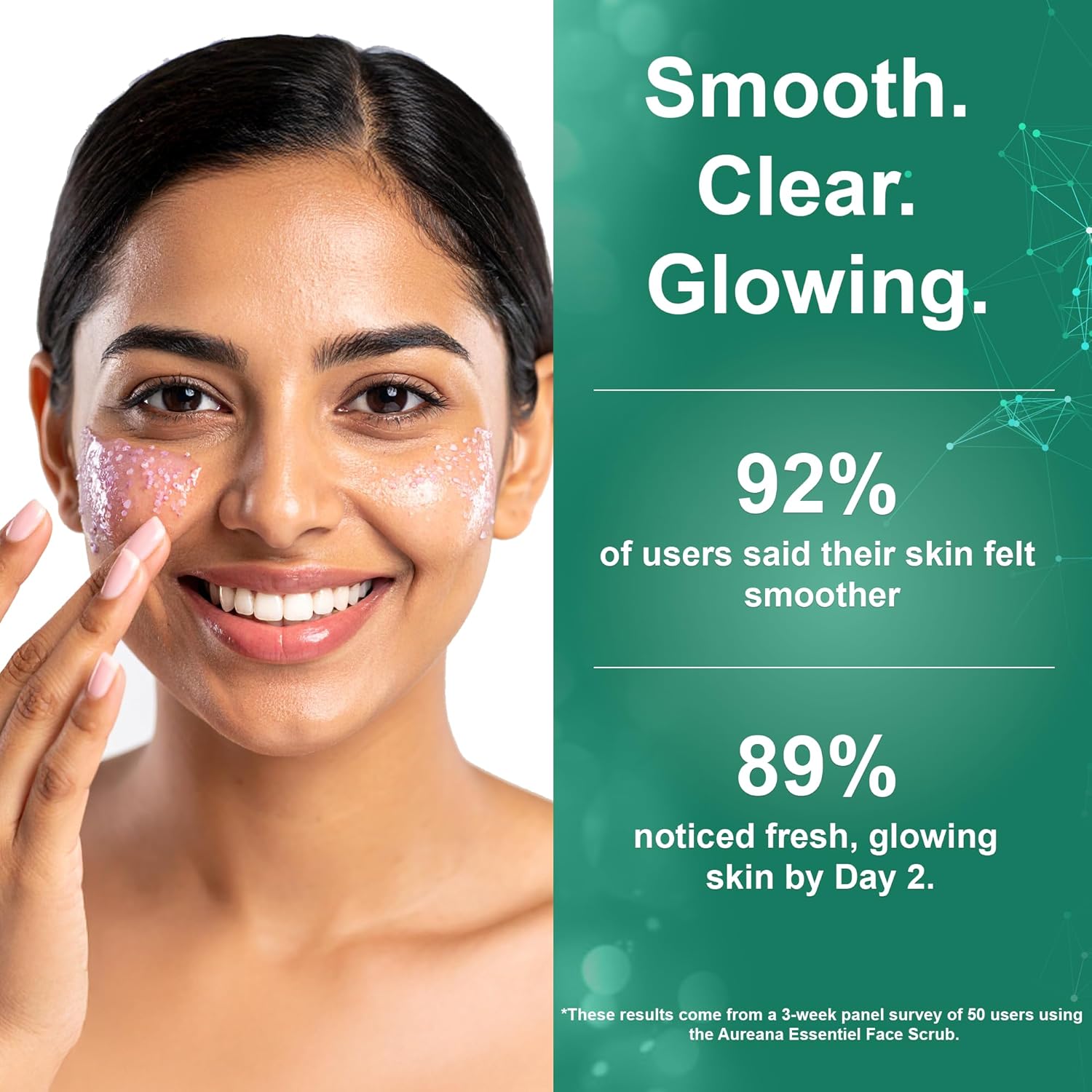 Aureana Essentiel Face Scrub (50g) | 100% Veg, Sulphate Free, Paraben Free, Hypoallergenic, Dermatologically Tested | Quality ingredients with great texture | Efficacious formulations | Skin-friendly with soothing fragrance BEAUTY BUMBLE