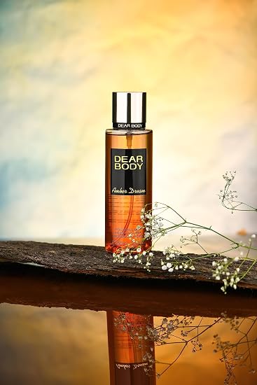 Dear Body Mist for Women, 250ml | Long-Lasting Refreshing Fragrance | Perfect for Daily Use (Amber Dream) DEAR BODY