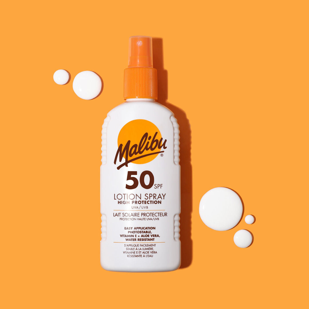 Malibu 50 SPF Lotion Spray 200ml Malibu