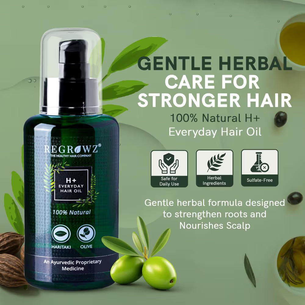 REGROWZ H+ Everyday Hair Oil 100 ML Beauty Bumble