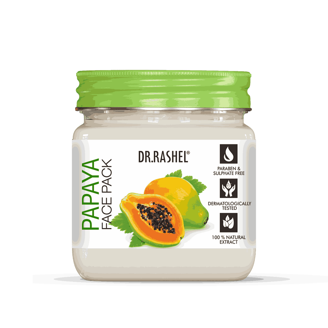 Dr. Rashel Papaya Face Pack 🍃✨ – Glow-Boosting Care for Clear, Radiant Skin Dr. Rashel