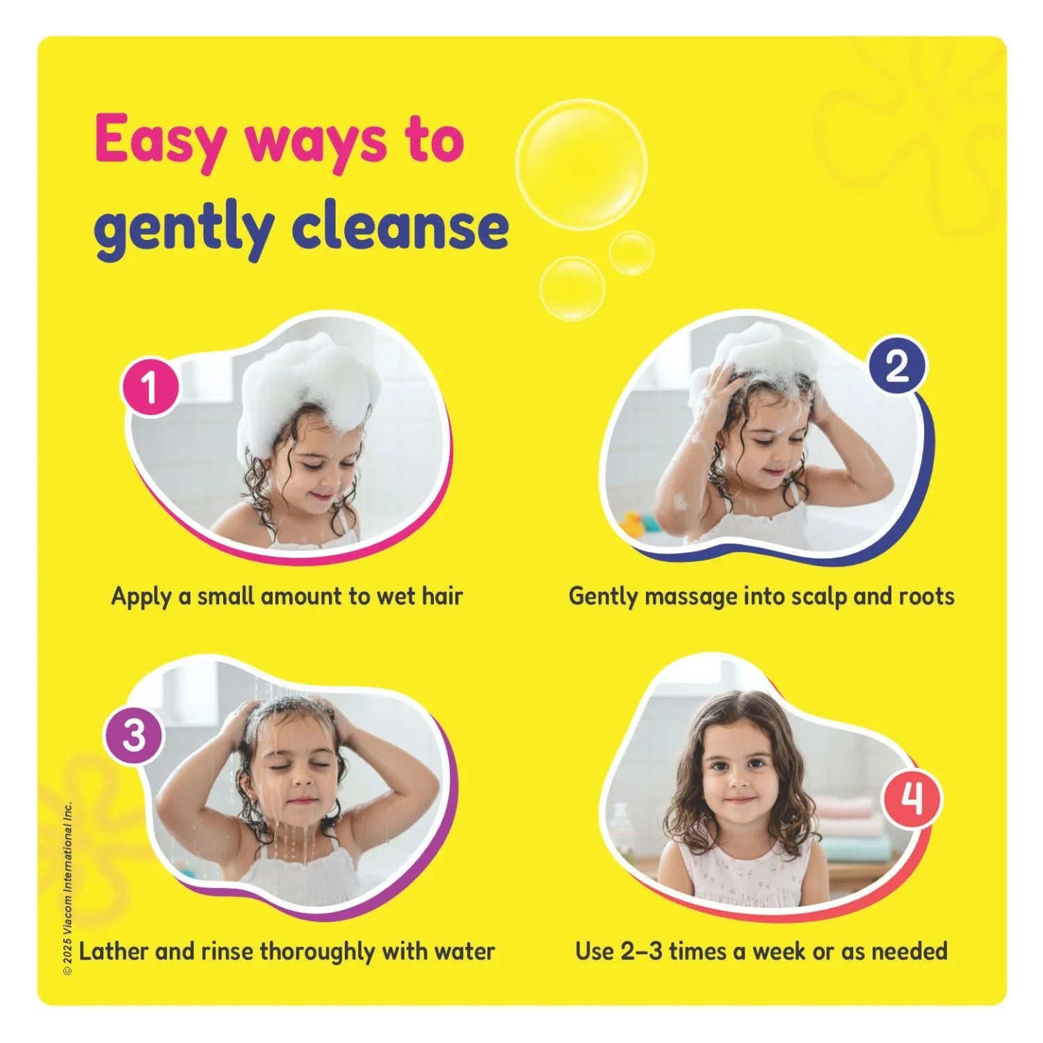 Healthy Hair Shampoo for Girls 8–12 Years | Strengthening, Restoring & Tear-Free Formula | Gentle Kids Shampoo | 200ml KT KIDS