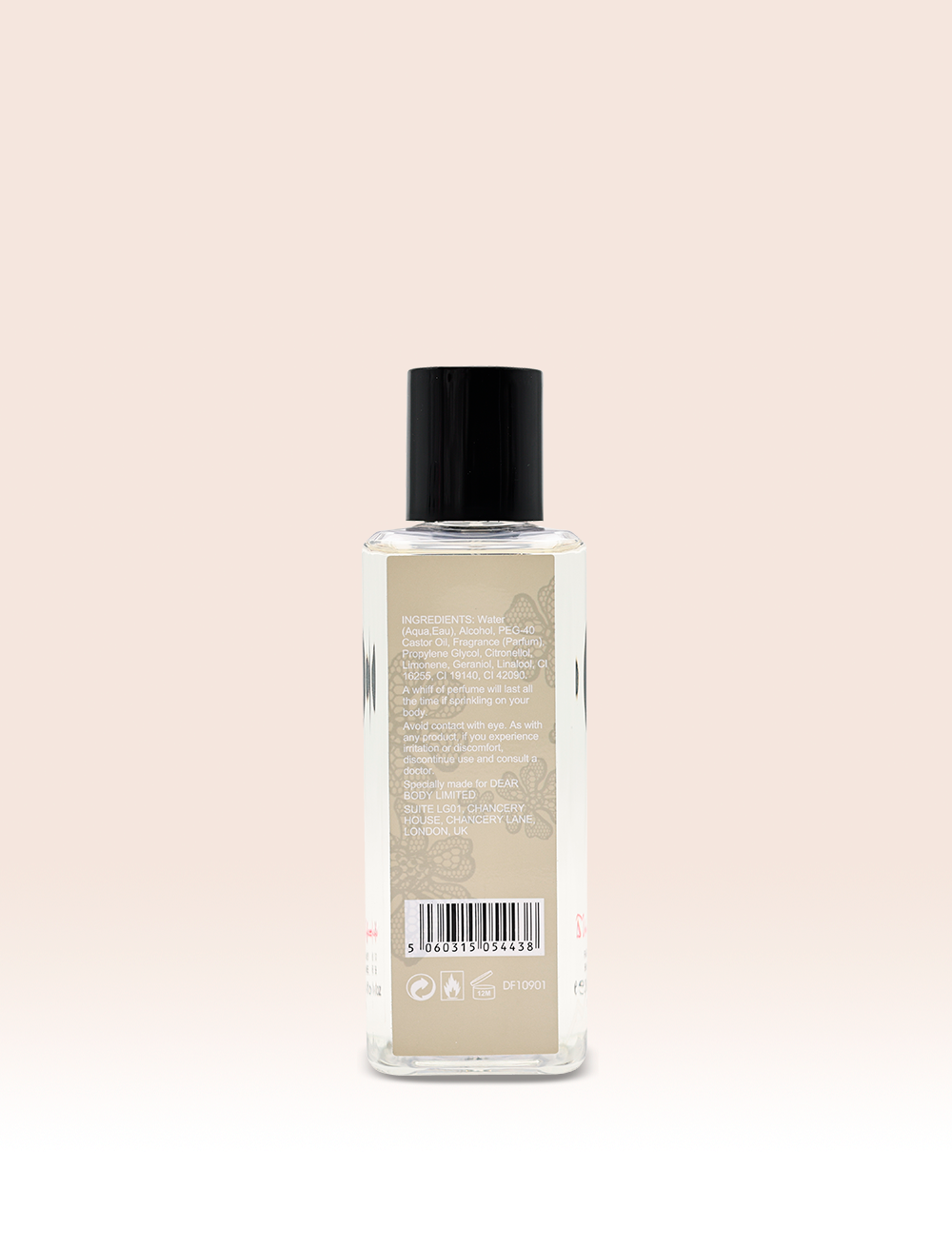 Dear Body Unruly Life Fragrance Mist Brume Parfumee 250ml Dear Body