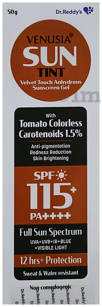 Dr. Reddy's Venusia Tint Sunscreen 50G Dr Reddy's