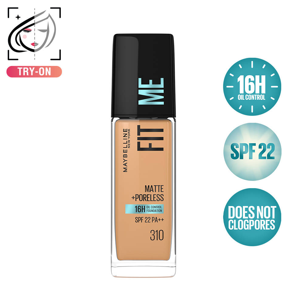 New York Fit Me Matte+Poreless Liquid Foundation Maybelline