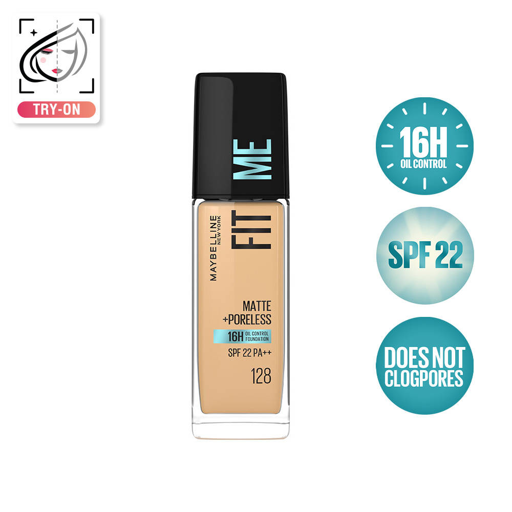 New York Fit Me Matte+Poreless Liquid Foundation Maybelline