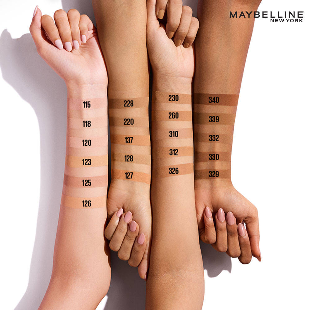 New York Fit Me Matte+Poreless Liquid Foundation Maybelline