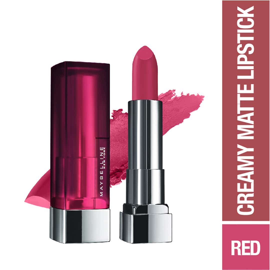 Maybelline New York Color Sensational Creamy Matte Lipstick, Lasts Up To 12H Maybelline