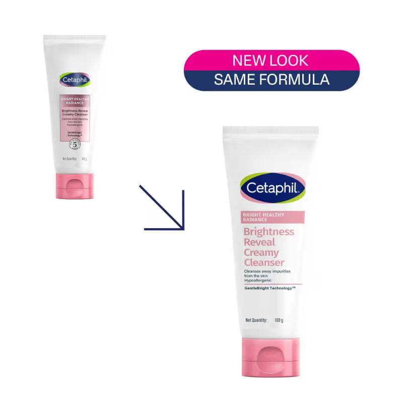 CETAPHIL Bright Healthy Radiance  Creamy Cleanser 100g Cetaphil